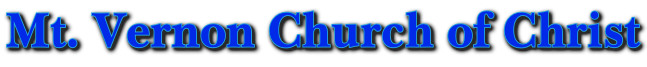 Mt. Vernon Church of Christ