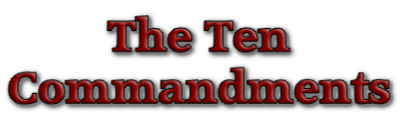 The Ten Commandments