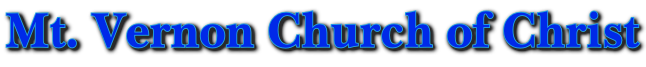 Mt. Vernon Church of Christ