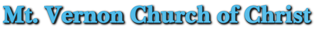 Mt. Vernon Church of Christ