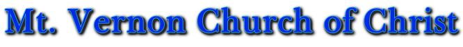 Mt. Vernon Church of Christ