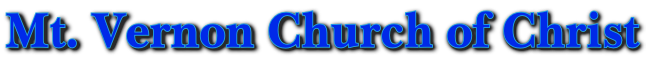 Mt. Vernon Church of Christ