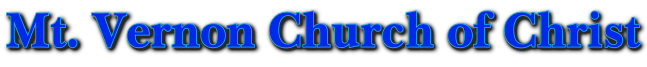 Mt. Vernon Church of Christ